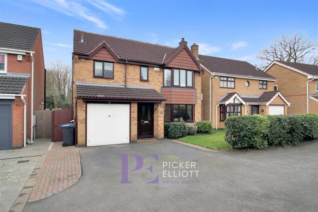 Thumbnail Detached house for sale in Briarmead, Burbage, Hinckley