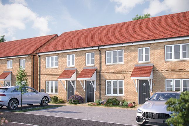 Terraced house for sale in "The Hazel" at Shorthorn Drive, Whitehouse, Milton Keynes