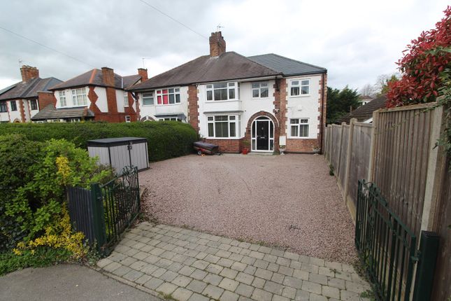 Thumbnail Semi-detached house for sale in Cosby Road, Countesthorpe, Leicester