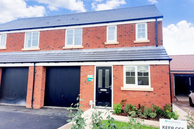 Thumbnail Semi-detached house to rent in Baker Way, Lichfield