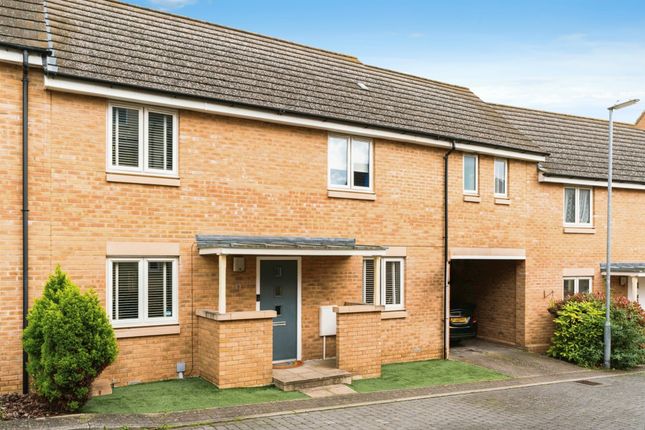 Thumbnail Terraced house for sale in Anderson Close, St. Neots