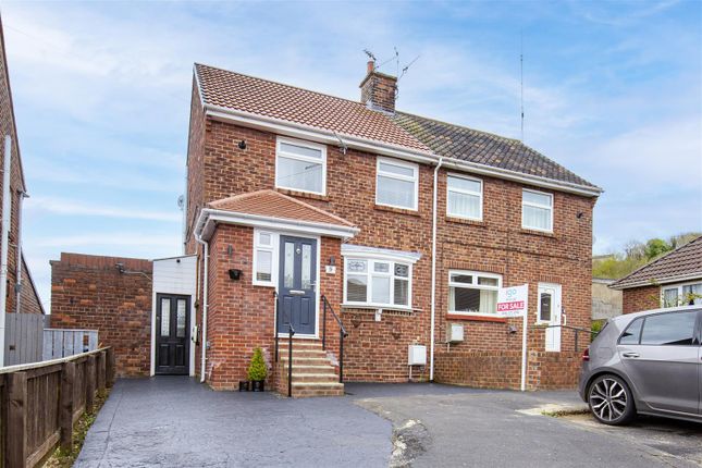 Thumbnail Semi-detached house for sale in Springwell Close, Langley Park, Durham