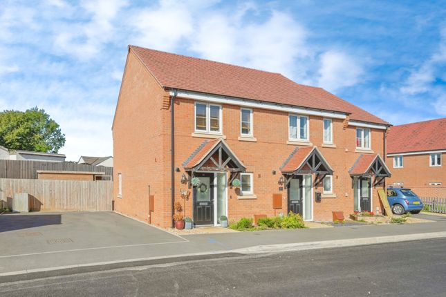 Thumbnail End terrace house for sale in Rockingham Way, Stanton, Burton-On-Trent, Derbyshire