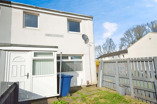 Thumbnail End terrace house for sale in Eshott Close, West Denton, Newcastle Upon Tyne