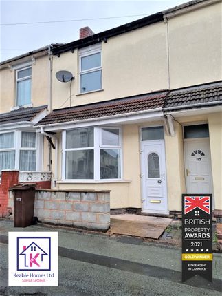 3 bed terraced house to rent in Wanderers Avenue, Wolverhampton WV2