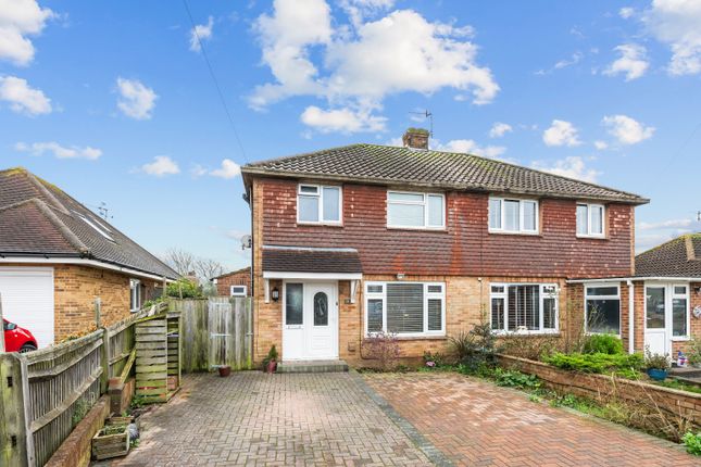 Thumbnail Semi-detached house for sale in Nursery Close, Shoreham-By-Sea, West Sussex