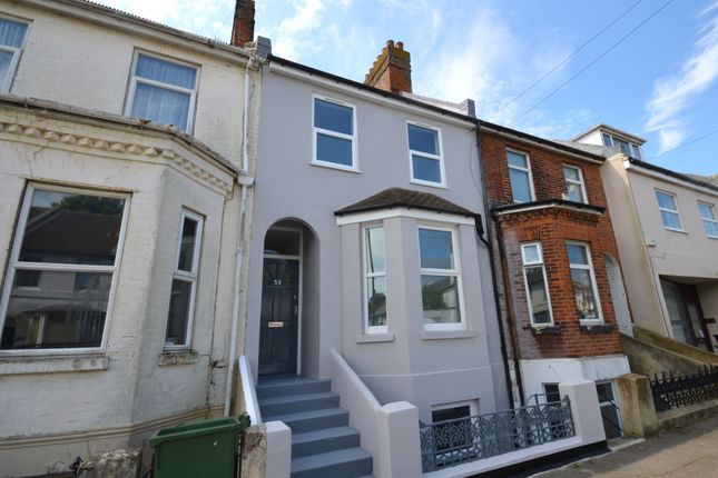 Thumbnail Terraced house for sale in Canterbury Road, Folkestone