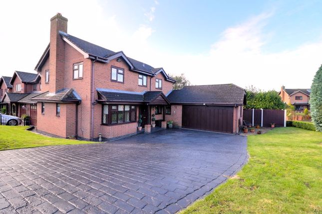 Detached house for sale in Wordsworth Drive, Market Drayton, Shropshire