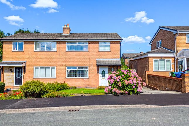 Thumbnail Semi-detached house for sale in Arbory Close, Leigh