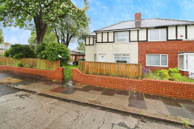 Thumbnail End terrace house for sale in Hodgsons Road, Blyth