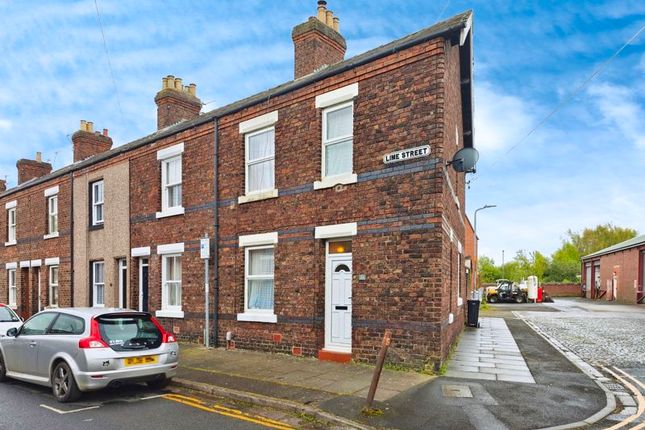 Thumbnail End terrace house for sale in Lime Street, Carlisle