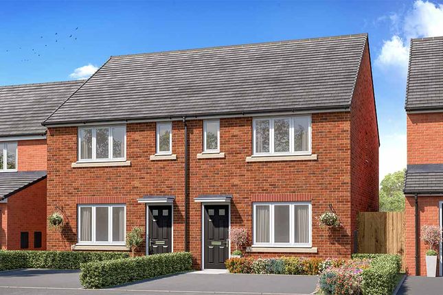 Thumbnail Semi-detached house for sale in "The Knightsbridge" at Biddulph Road, Stoke-On-Trent