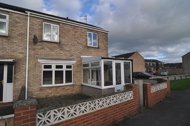 Thumbnail End terrace house for sale in St Chads Close, South Church, Bishop Auckland