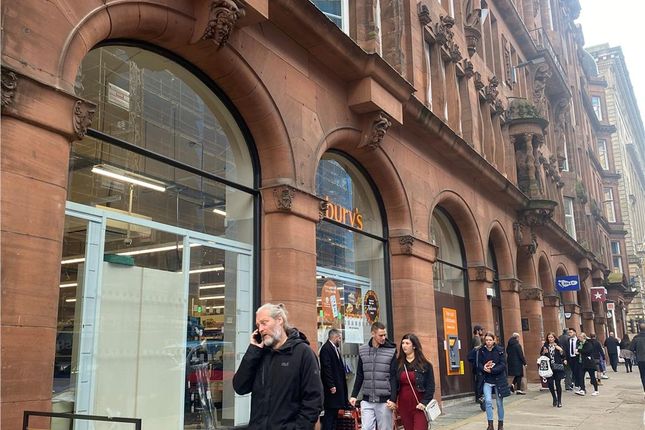 Retail premises to let in 39 Bothwell Street, Glasgow, City Of Glasgow