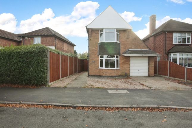 Thumbnail Detached house for sale in Highfield Road, Nuneaton, Warwickshire