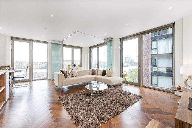 Thumbnail Flat to rent in Capital Building, Embassy Gardens, 8 New Union Square, Nine Elms, London