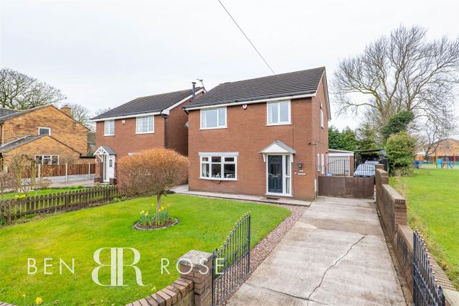 Thumbnail Detached house for sale in Croston Road, Farington Moss, Leyland