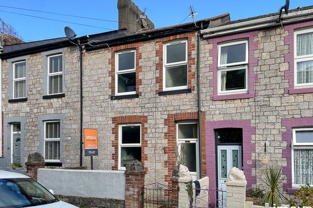 Thumbnail Terraced house to rent in Happaway Road, Torquay