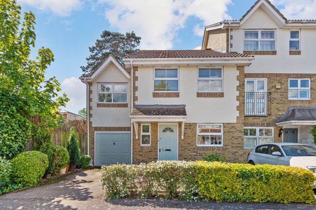 Thumbnail End terrace house for sale in Danesfield Close, Walton-On-Thames