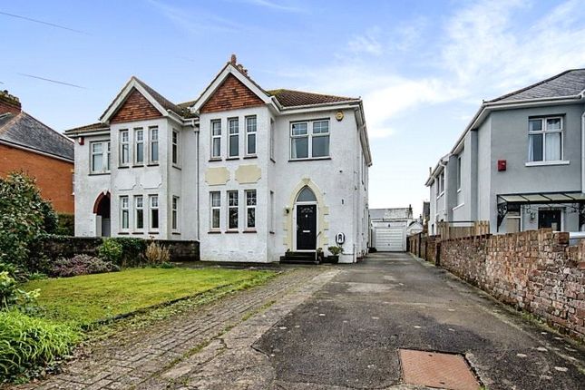 Thumbnail Semi-detached house for sale in Meyrick Road, Torquay, Devon