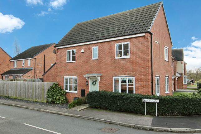 Detached house for sale in Navy Close, Burbage, Hinckley
