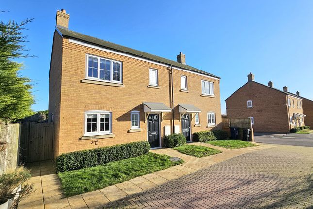 Thumbnail Semi-detached house for sale in Ermine Street, Caxton, Cambridge