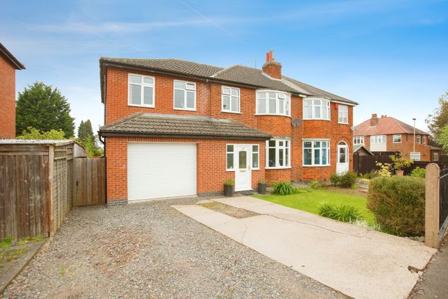 Thumbnail Semi-detached house for sale in Hartfield Road, Leicester, Leicestershire