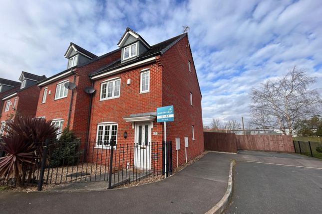 Thumbnail End terrace house to rent in Glamis Close, Sutton In Ashfield, Nottinghamshire