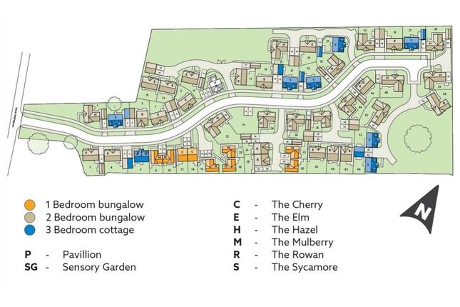 Detached bungalow for sale in Plot 13 Elm, Hotchkin Gardens, Woodhall Spa, Lincolnshire