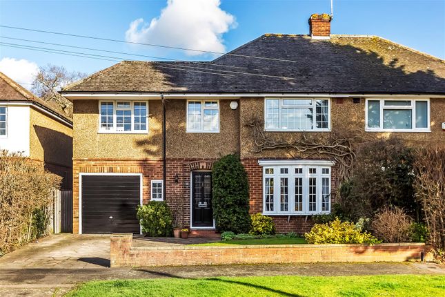 Thumbnail Semi-detached house for sale in Overdale, Ashtead