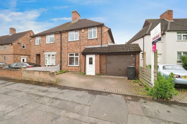 Thumbnail Semi-detached house for sale in Waltham Avenue, Leicester