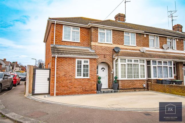 Thumbnail End terrace house for sale in Acacia Road, Shortstown, Bedford