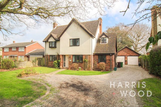 Thumbnail Detached house for sale in Wick Road, Langham, Colchester, Essex