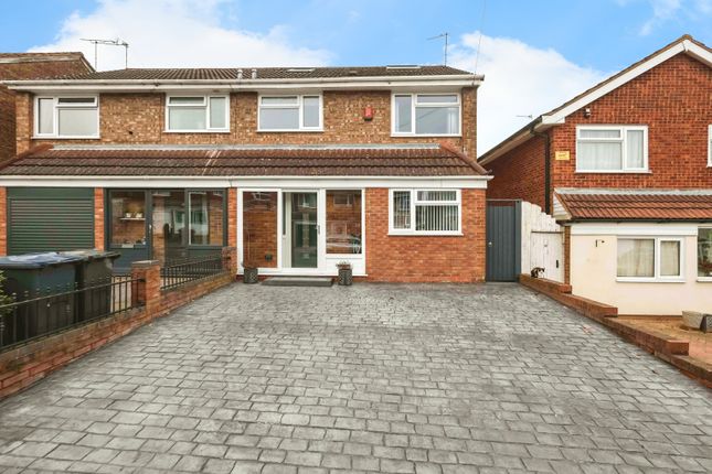 Thumbnail Semi-detached house for sale in The Dell, Birmingham, West Midlands