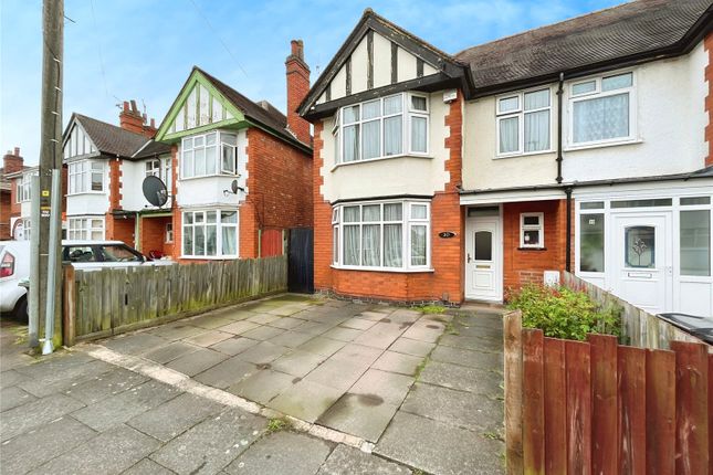 Thumbnail Semi-detached house for sale in Staveley Road, Leicester, Leicestershire