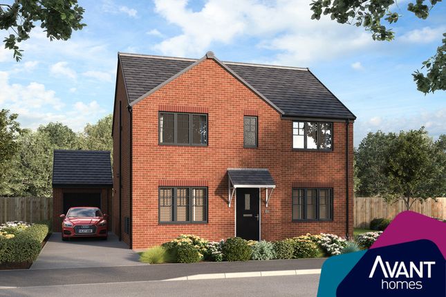 Thumbnail Detached house for sale in "The Thoresby" at Hawes Way, Waverley, Rotherham