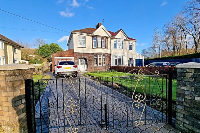 Thumbnail Semi-detached house for sale in Ynyslyn Road, Hawthorn, Pontypridd
