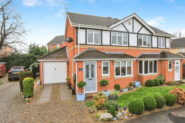 Thumbnail Semi-detached house for sale in Highgrove Close, York