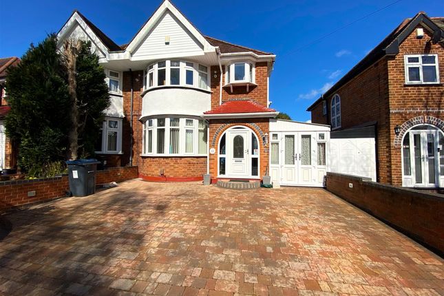 Thumbnail Semi-detached house to rent in Stonor Road, Hall Green, Birmingham