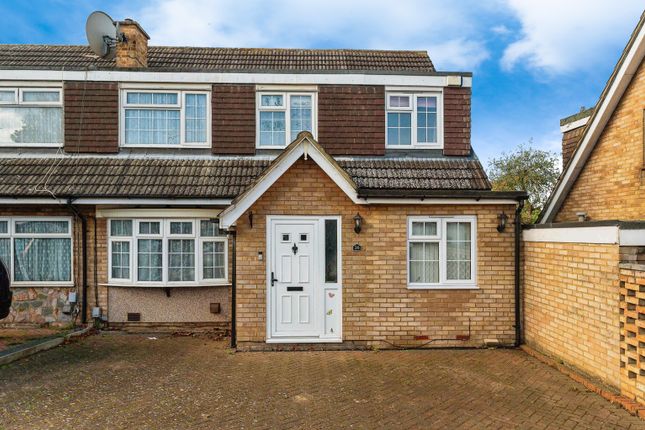 Thumbnail Semi-detached house for sale in Holgate Drive, Luton