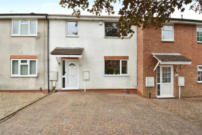 Thumbnail Terraced house for sale in Harrison Close, Glenfield, Leicester, Leicestershire