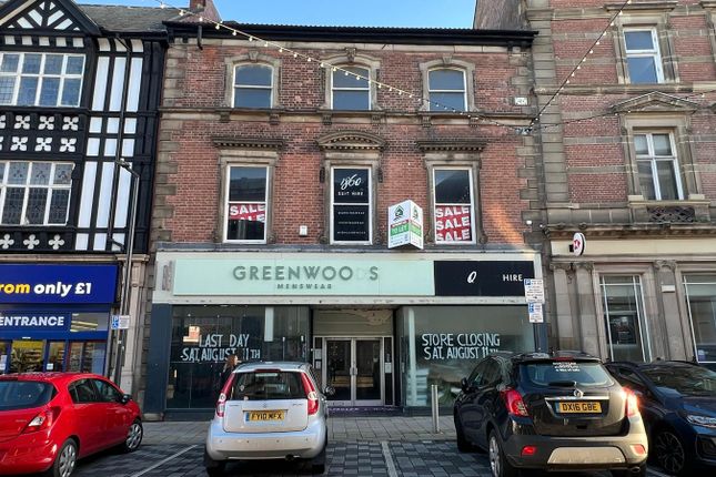 Retail premises to let in College Street, Rotherham