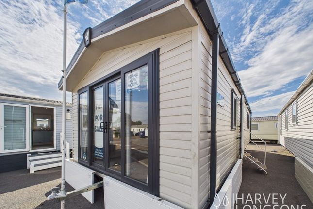 2-bed caravan on Suffolk Sands Holiday Park, Felixstowe, £66,995