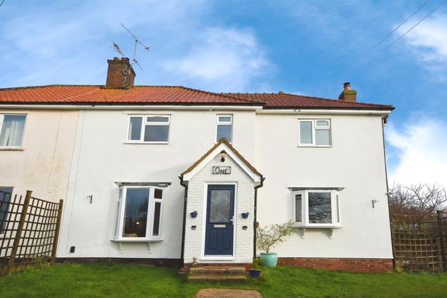 Semi-detached house for sale in Teyfield Cottages, Great Tey, Colchester