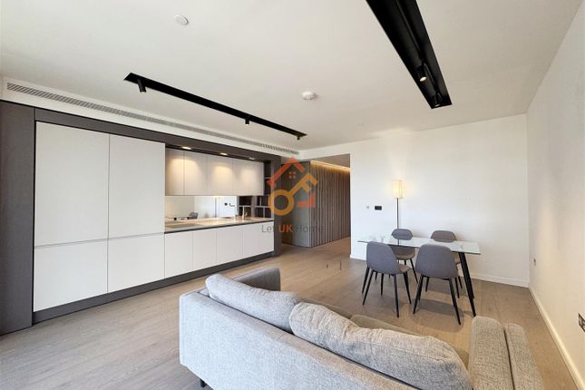 1-bed flat on Apartment 1803, 1 Park Drive, London, £3,700/mo