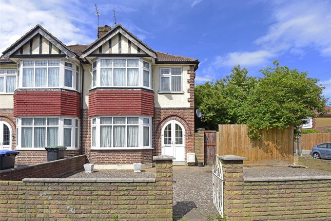 Thumbnail Semi-detached house for sale in Berkshire Gardens, Enfield, London