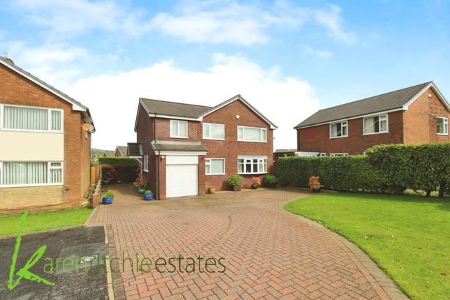 Thumbnail Detached house for sale in Amberley Close, Bolton