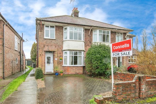 Thumbnail Semi-detached house for sale in Sherborne Avenue, Ipswich