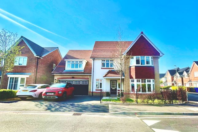 Thumbnail Detached house for sale in Malkins Wood Lane, Boothstown, Worsley, Salford, Manchester