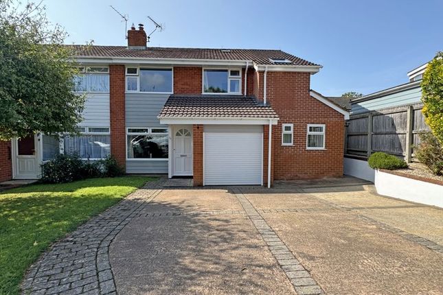 Semi-detached house for sale in Fleming Avenue, Sidford, Sidmouth